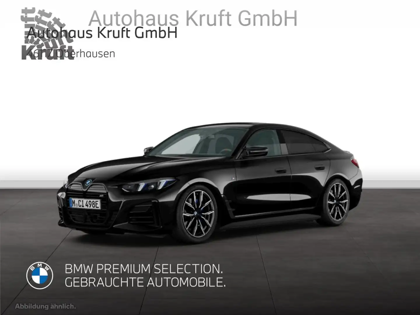 BMW i4 M50 FACELIFT+NAVI+KAMERA+ESITZE+LM19+LED Schwarz - 2