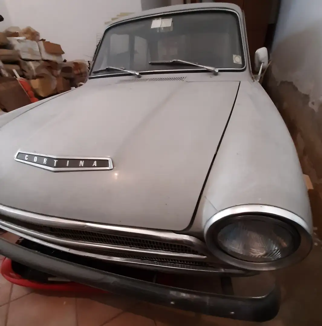 Ford Consul Cortina 114 E/ T6 1965 Argent - 2