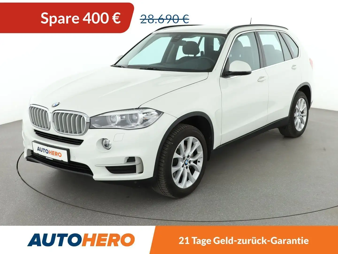 BMW X5 xDrive 40d Aut.*NAVI*XENON*TEMPO*HUD*NIGHT VISION* Weiß - 1