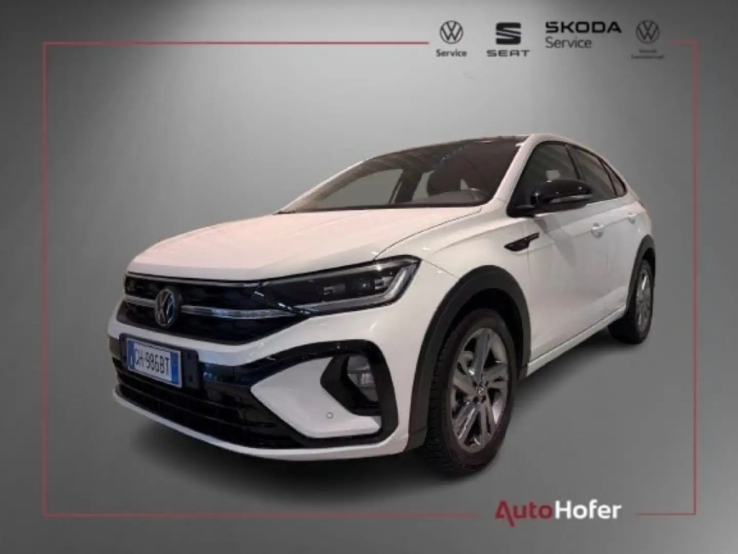 Volkswagen Taigo 1.0 TSI DSG R-Line MATRIX Panorama Camera Bianco - 1