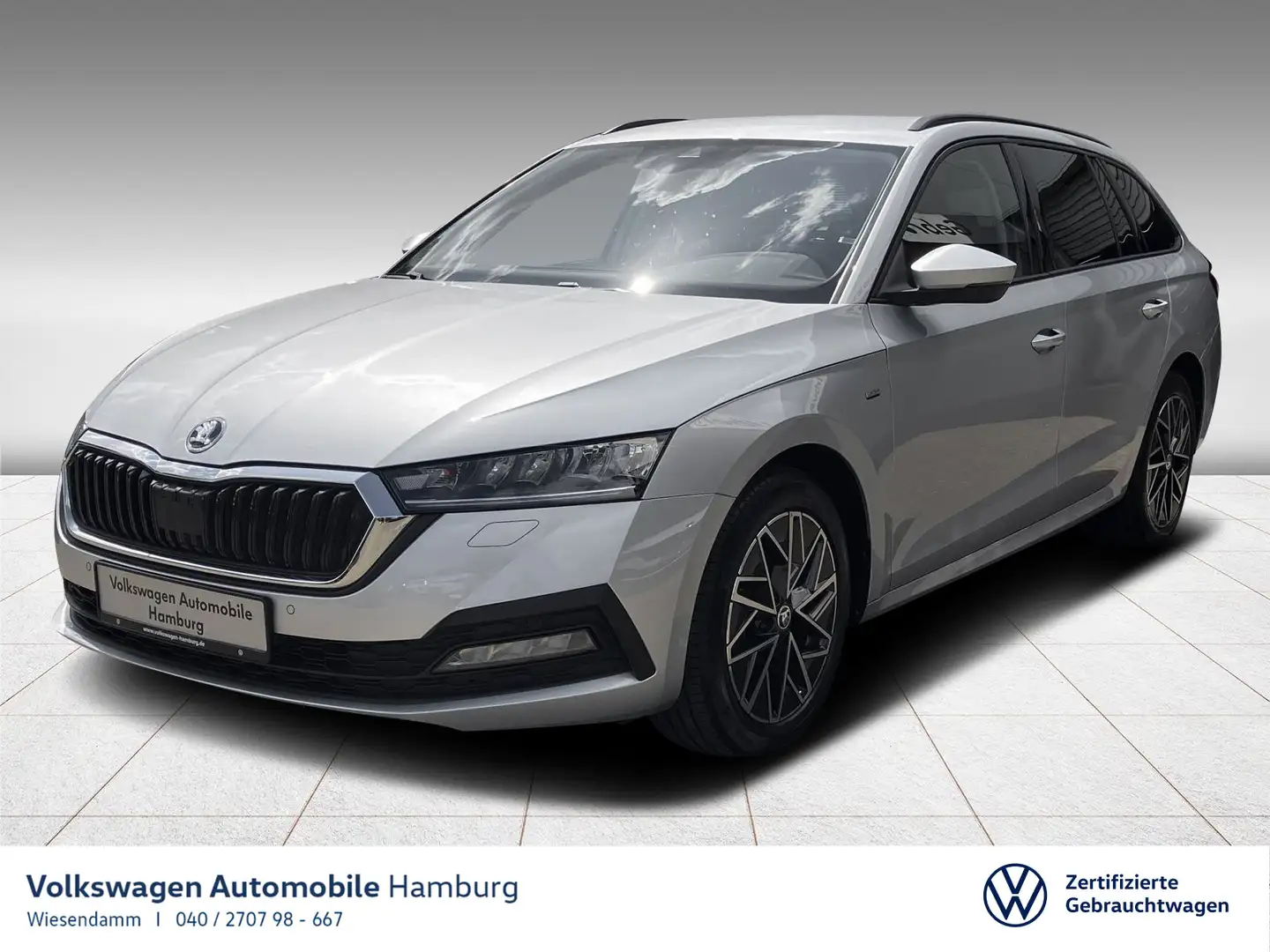 Skoda Octavia Combi 1.0 TSI DSG e-TEC Clever Kamera Kl Silber - 1