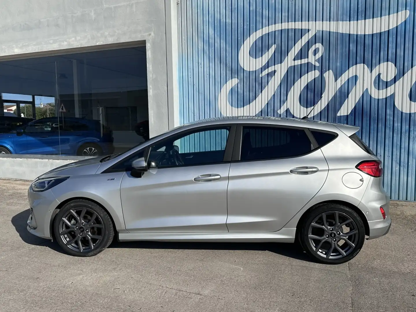 Ford Fiesta 1.0 EcoBoost MHEV ST Line 125 Plateado - 2