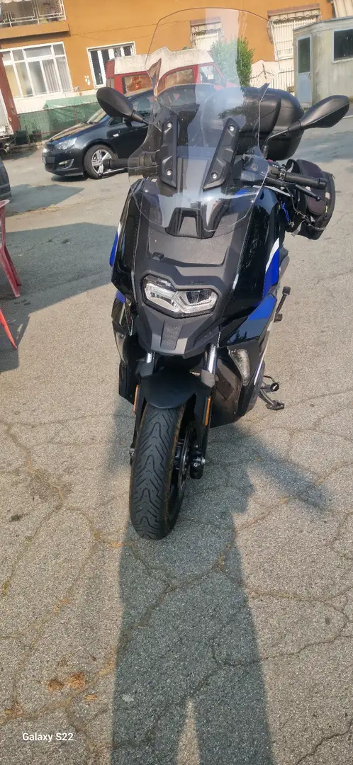 BMW C 400 X Sport Bleu - 2