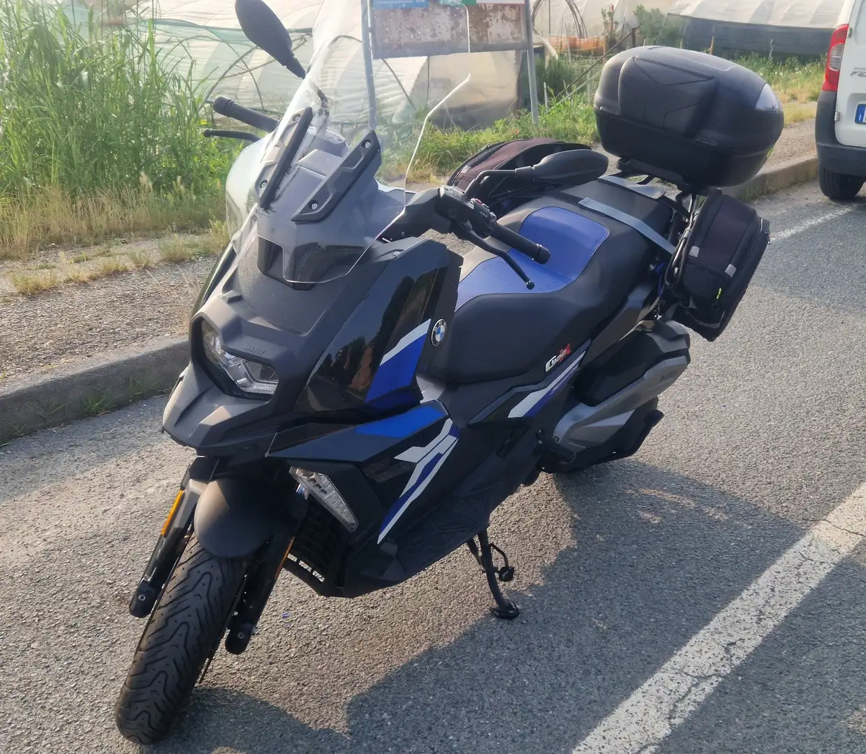 BMW C 400 X Sport Bleu - 1