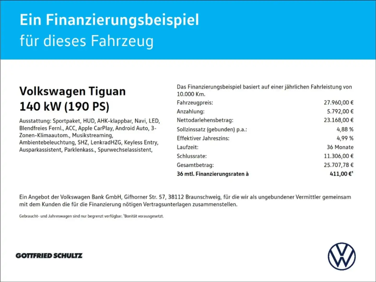 Volkswagen Tiguan R-Line 4M TSI DSG LED AHK Navi Keyless Assistpaket Grau - 2