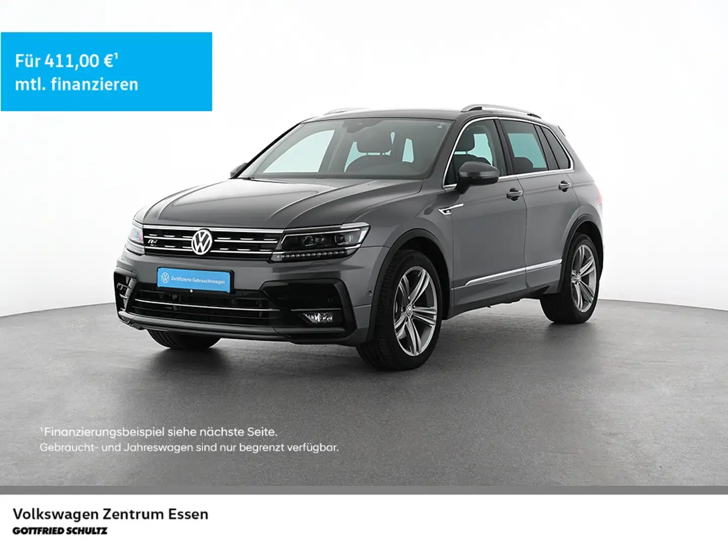 Volkswagen Tiguan R-Line 4M TSI DSG LED AHK Navi Keyless Assistpaket Grau - 1