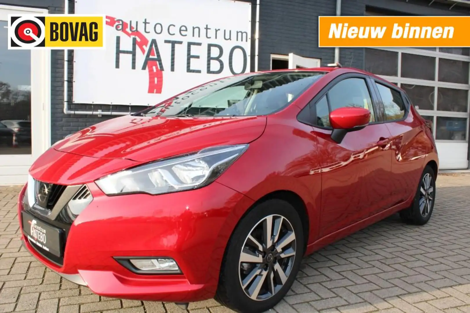 Nissan Micra 1.0 IG-T N-CONNECTA Airco Cruise Camera Sport Supe Rood - 2