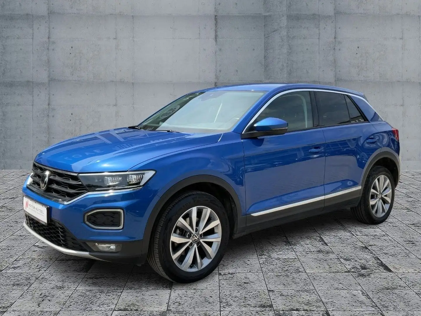 Volkswagen T-Roc 1.0 TSI SYTLE LED+APP+DAB+ACC+SHZ+PDC+NSW Blau - 2