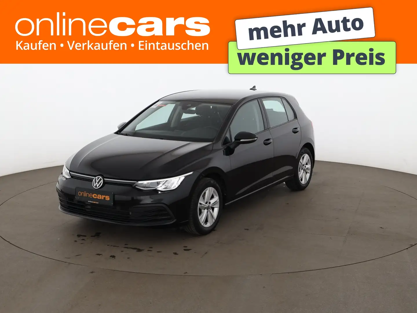 Volkswagen Golf VIII 1.5 TSI Life LED RADAR NAVI ASSIST Schwarz - 1