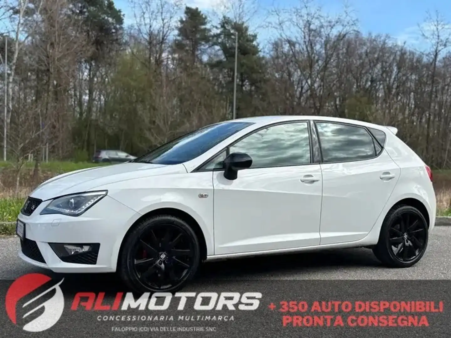 SEAT Ibiza 1.4 TDI 90 CV CR 5p. FR Bianco - 1