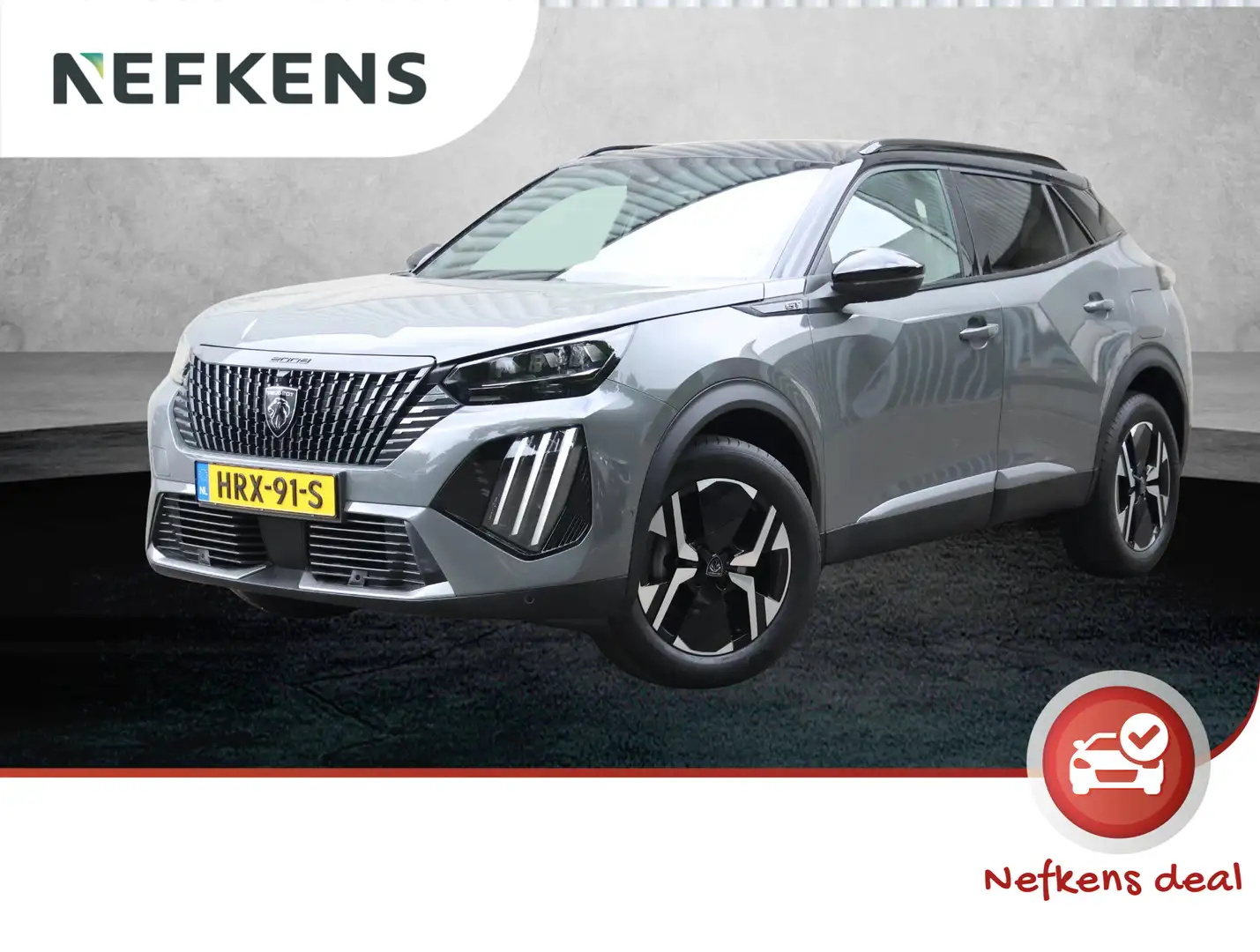 Peugeot 2008 130pk GT | LEER/Alcantara | Massagestoelen | Camer Grijs - 1