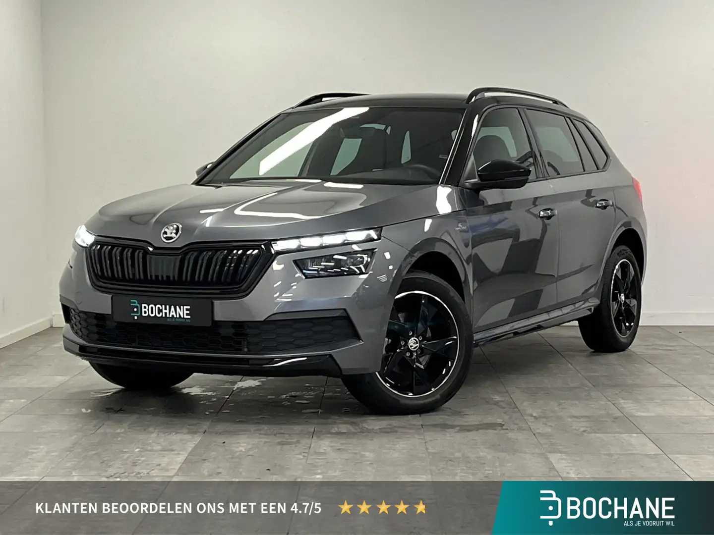 Skoda Kamiq 1.5 TSI ACT Monte Carlo Sport | Pano | Stoel/stuur Grijs - 1