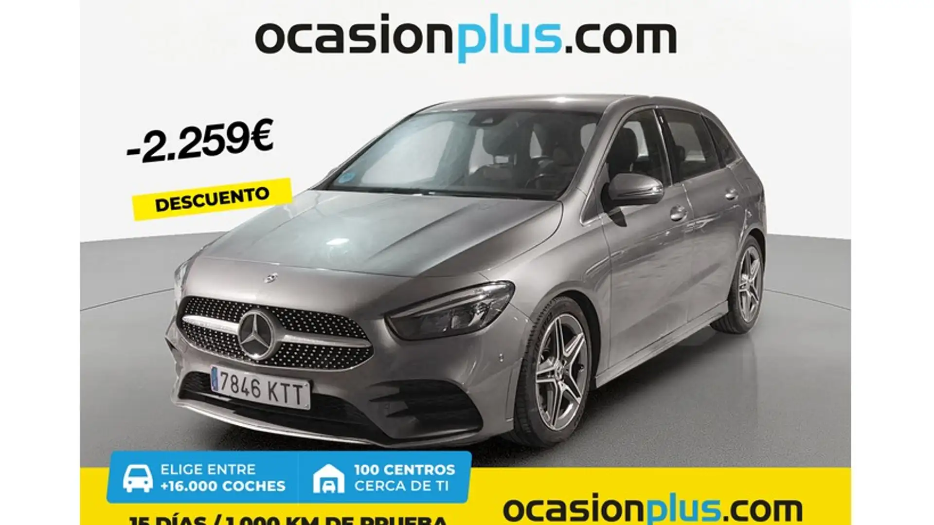 Mercedes-Benz B 200 200d 8G-DCT Gris - 1