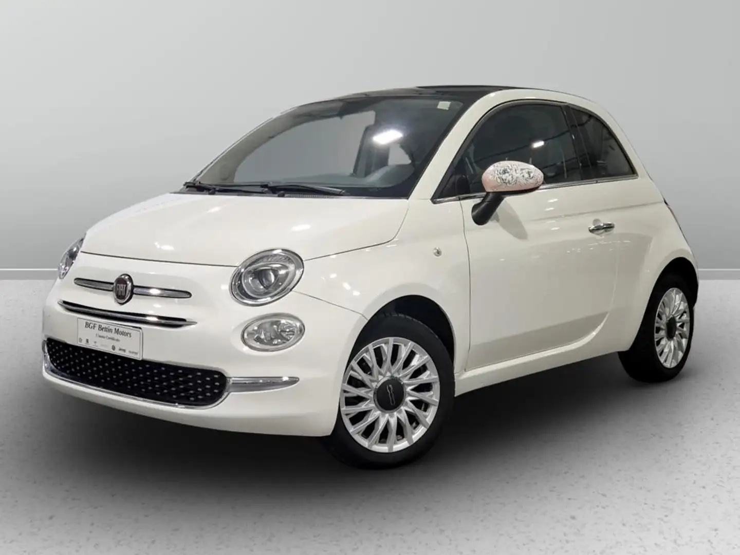 Fiat 500 1.2 Lounge 69cv Bianco - 1