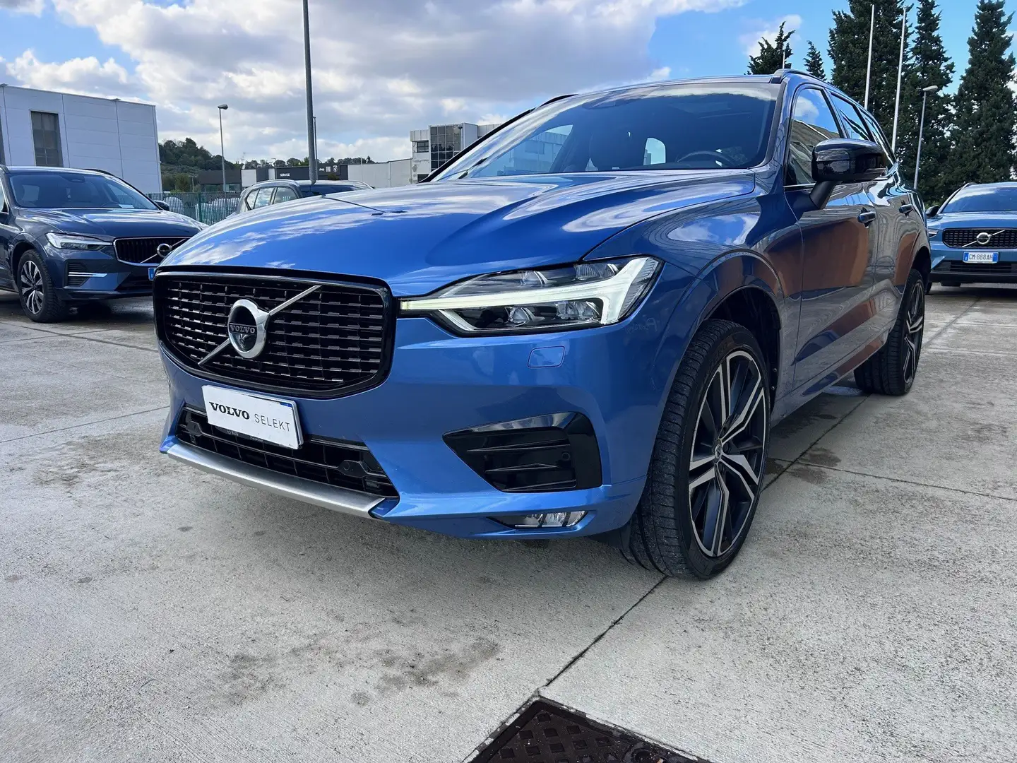 Volvo XC60 XC60 II 2018 2.0 b4 R-design awd auto my20 Blu/Azzurro - 2