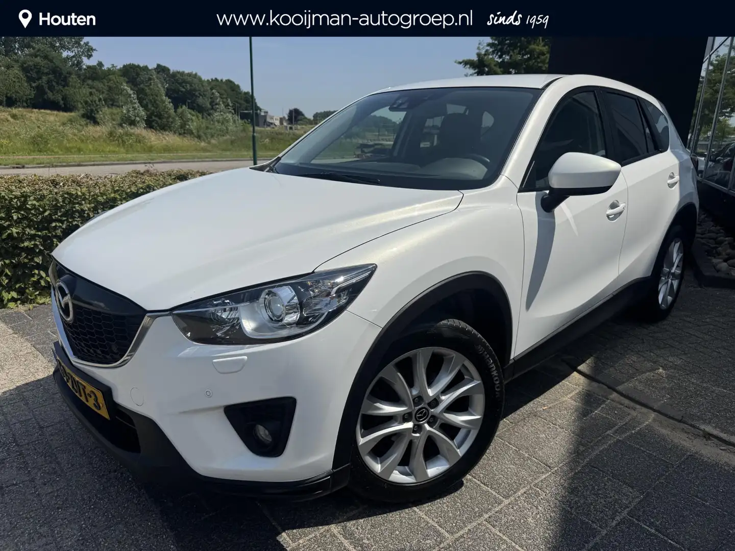 Mazda CX-5 2.0 GT-M 4WD | Dodehoekassistentie | Lederen Bekle Blanc - 1