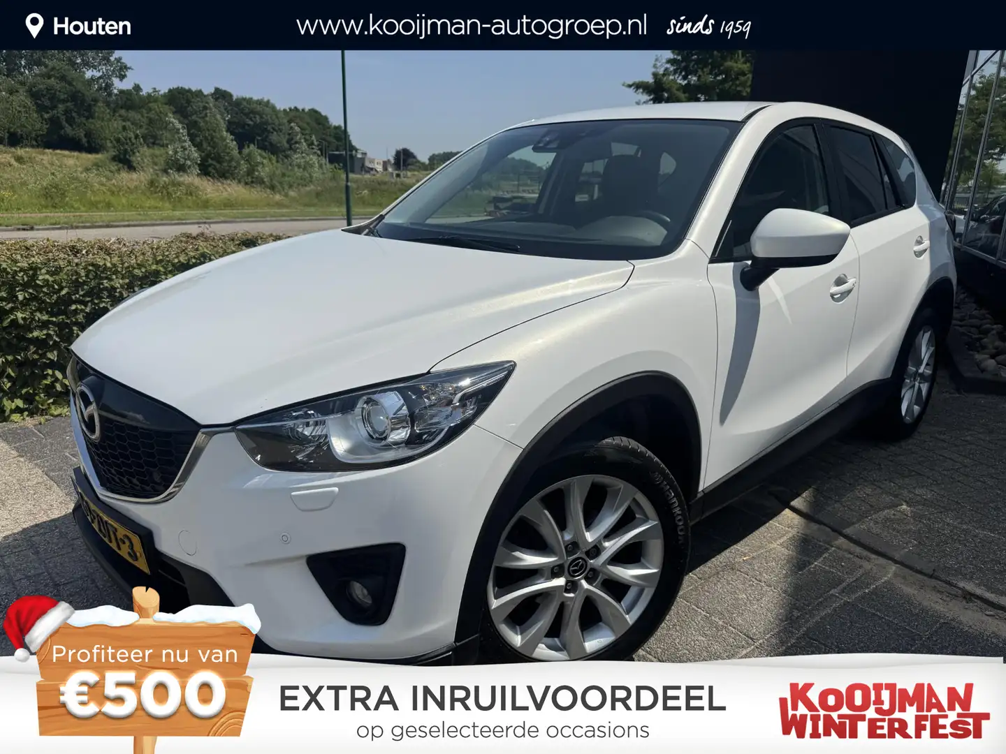 Mazda CX-5 2.0 GT-M 4WD Eerste eigenaar, Lederen Bekleding, M Wit - 1