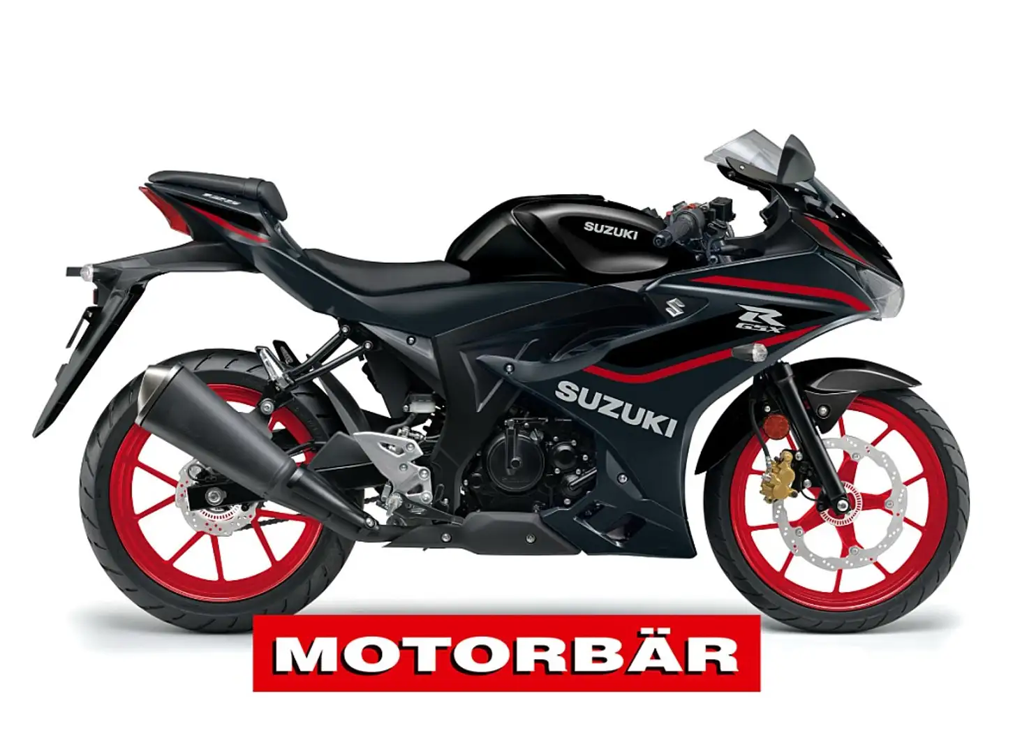 Suzuki GSX-R 125 Schwarz - 1