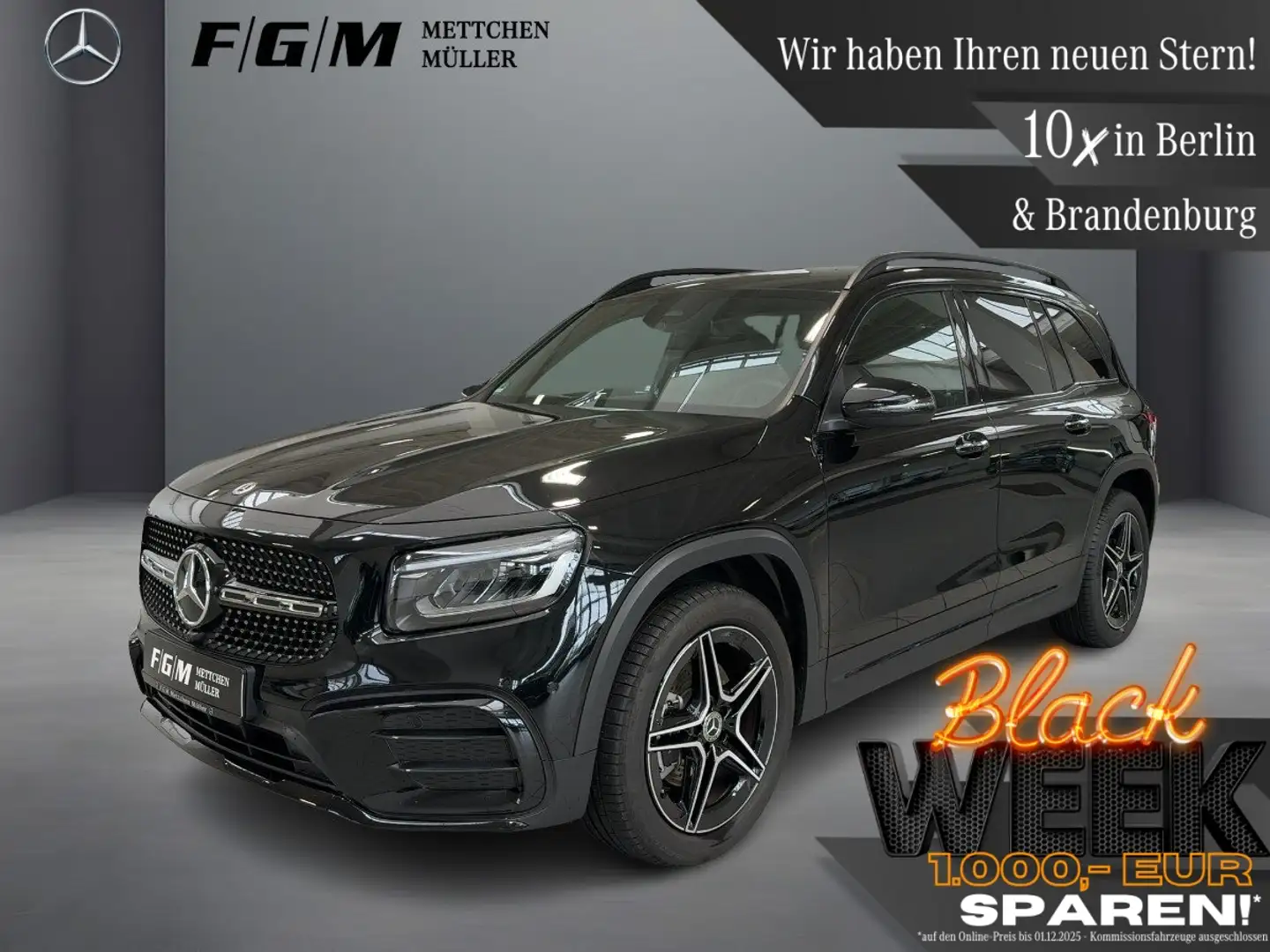 Mercedes-Benz GLB 180 AMG Line KeyGo|Night|Sitzhz|EASY-PACK Noir - 1