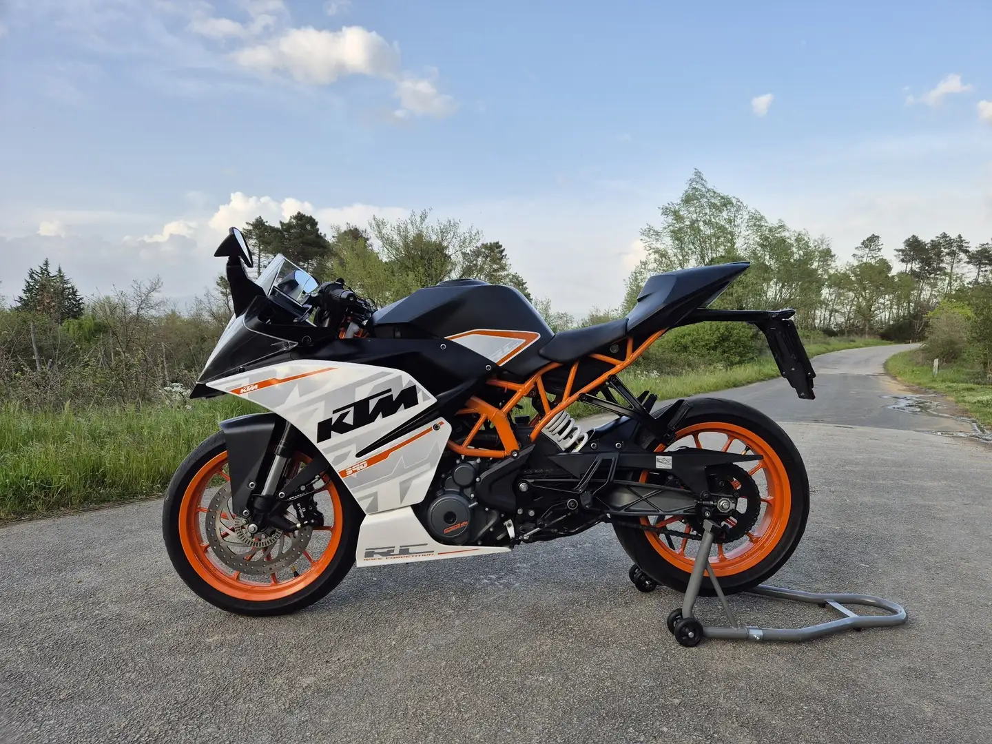 KTM RC 390 ABS Bianco - 2