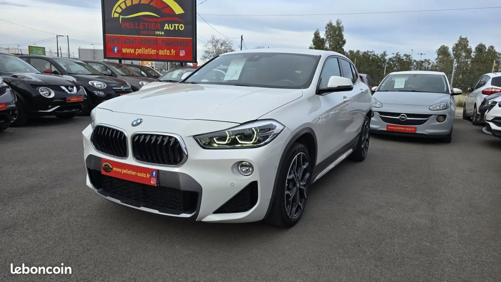 BMW X2 F39 xDrive 20d 190 ch BVA8 M Sport Blanc - 1