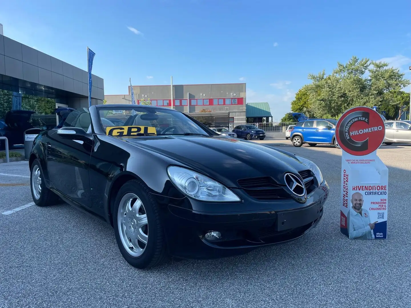 Mercedes-Benz SLK 200 SLK 200 KOMPRESSOR AUTO "FULL OPTIONALS" Nero - 2
