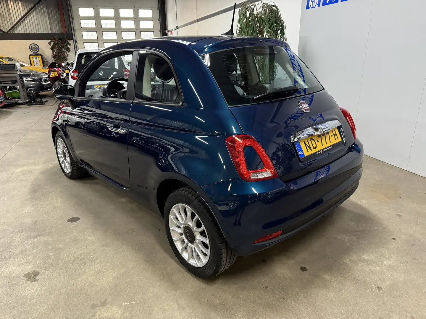 Fiat 500 1.2 Lounge Blauw - 2