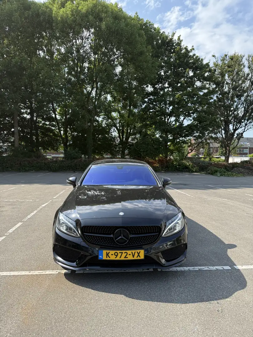 Mercedes-Benz C 180 Mercedes-Benz C180 Coupé AMG Line |Automaat 2015| Zwart - 1