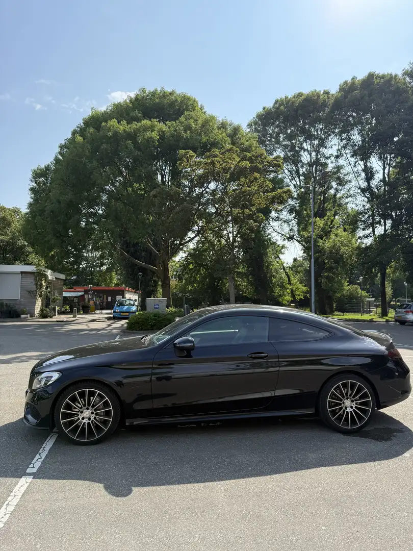 Mercedes-Benz C 180 Mercedes-Benz C180 Coupé AMG Line |Automaat 2015| Zwart - 2