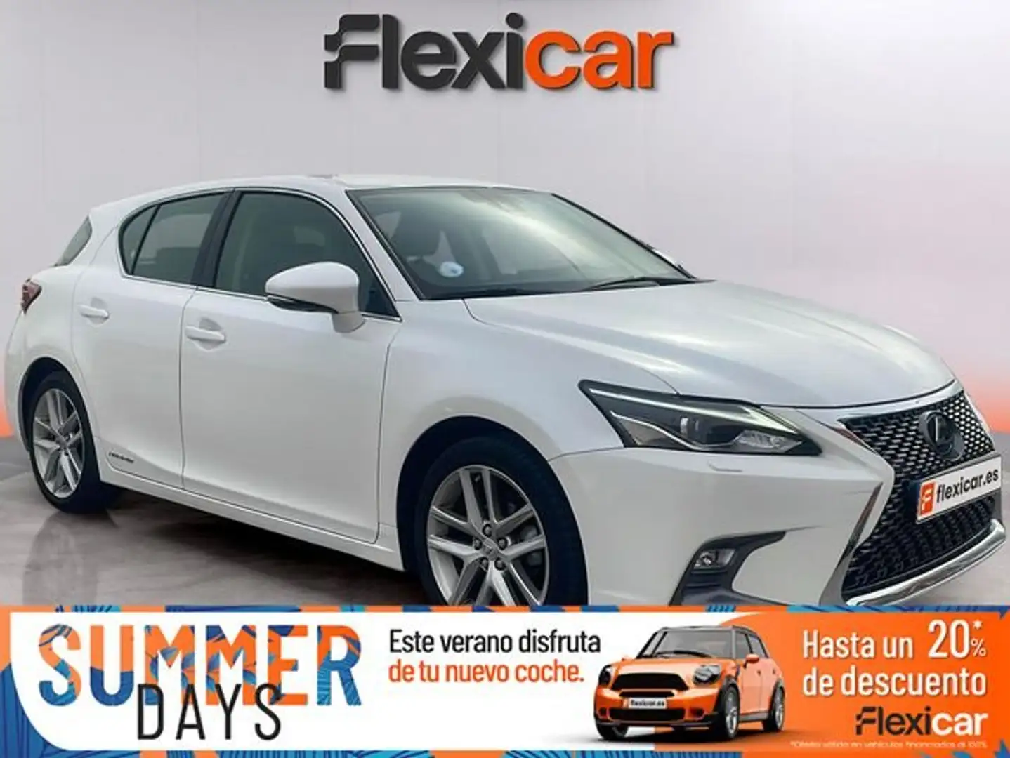 Lexus CT 200h Executive Blanc - 1