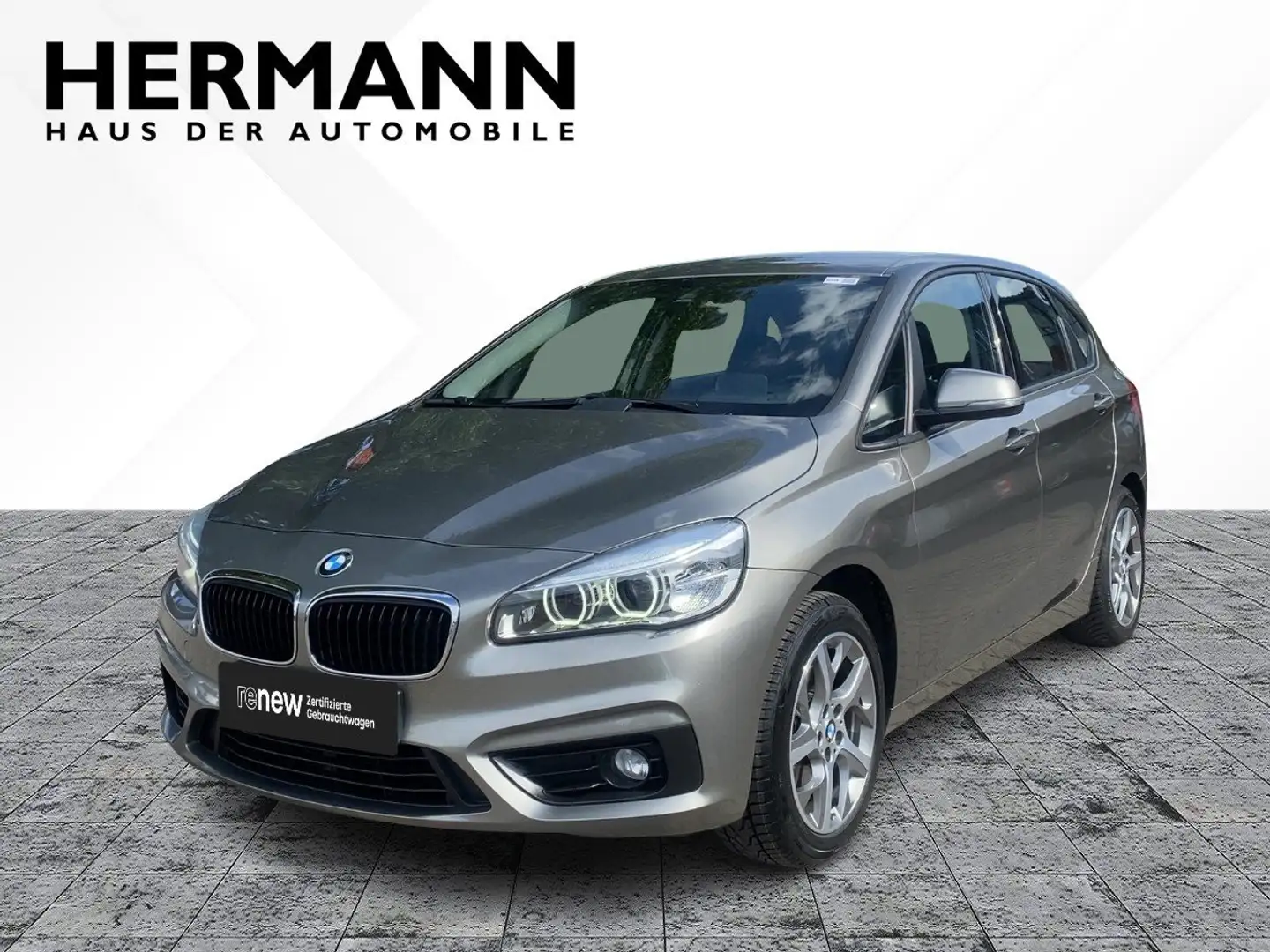 BMW 218 i LED*NAVI*SHZ*2xKlima*HUD*LED*KeyLess*KlimaA Grijs - 2