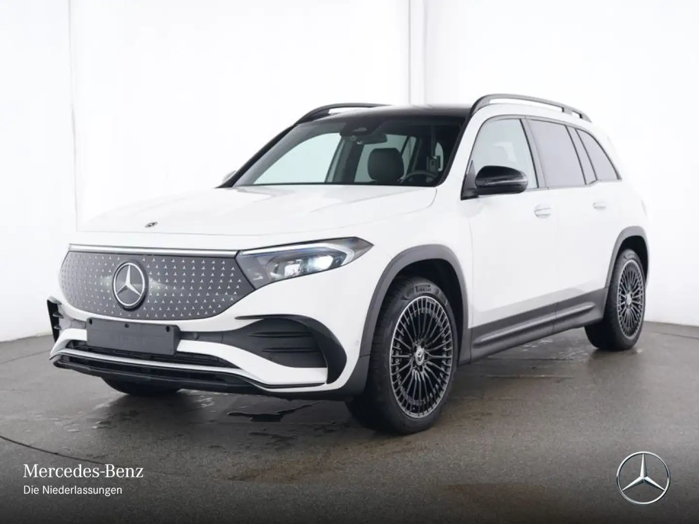 Mercedes-Benz EQB 250 AMG+NIGHT+PLUS-PAKET+AHK+PANO+KAMERA+HUD Weiß - 2