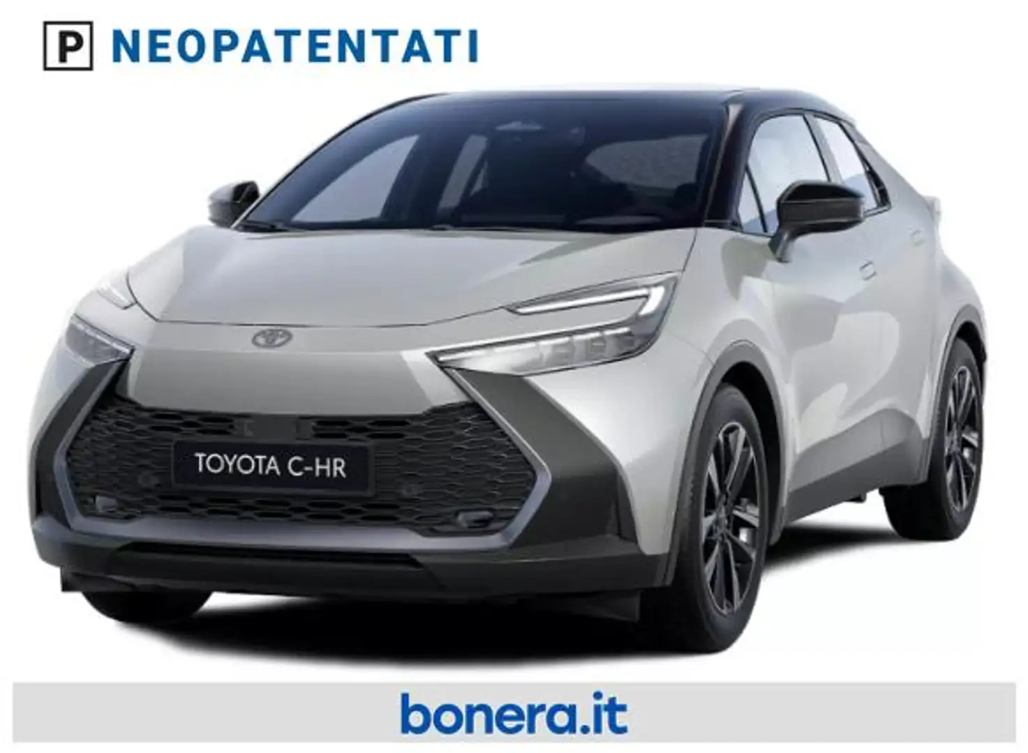 Toyota C-HR 1.8 hev Trend fwd e-cvt Argento - 1