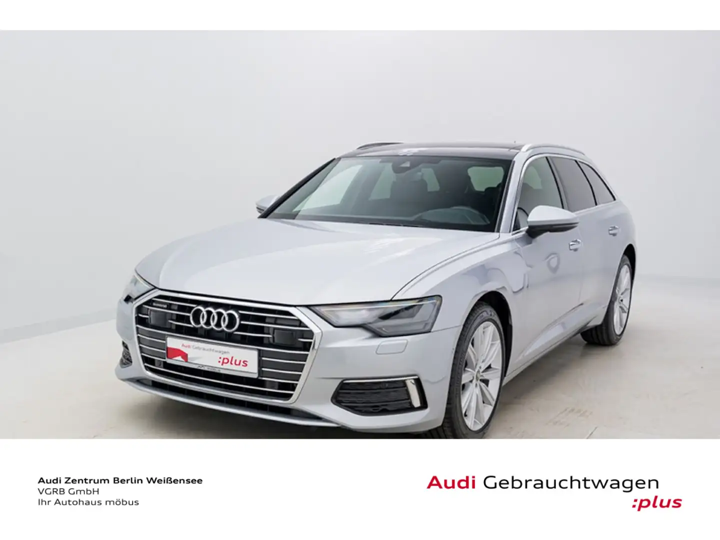Audi A6 40 TDI S-TRO*QUA*LED*RFK*PANO*LEDER*HUD Silber - 2