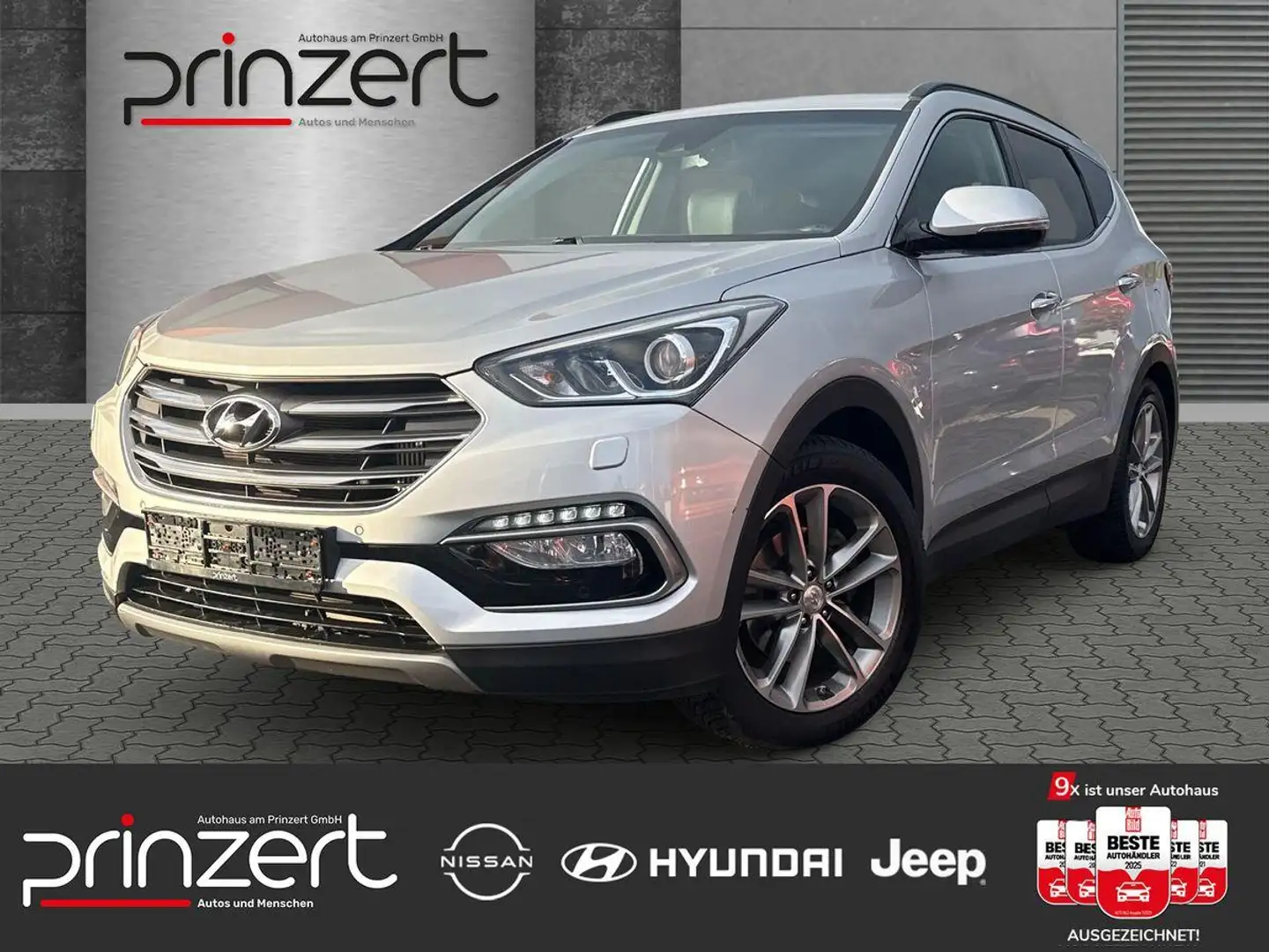 Hyundai SANTA FE 2.2 CRDi AT6 "Premium" 4WD*Allwetter Silber - 1