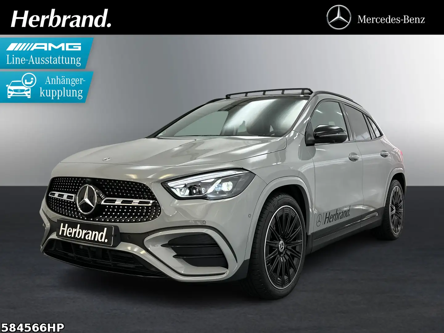 Mercedes-Benz GLA 200 d +AMG+SPECIALEDITION+AHK+PANO+NIGHT+20" Grigio - 1