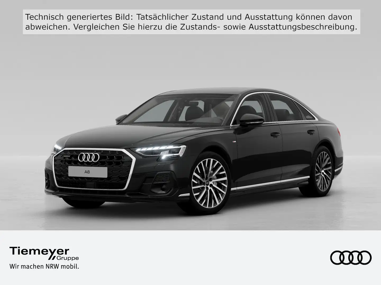 Audi A8 50 TDI Q S LINE HD-MATRIX LM20 KAMERA Schwarz - 1