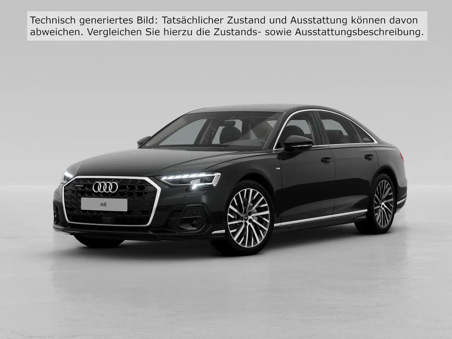 Audi A8 50 TDI Q S LINE HD-MATRIX LM20 KAMERA Schwarz - 2