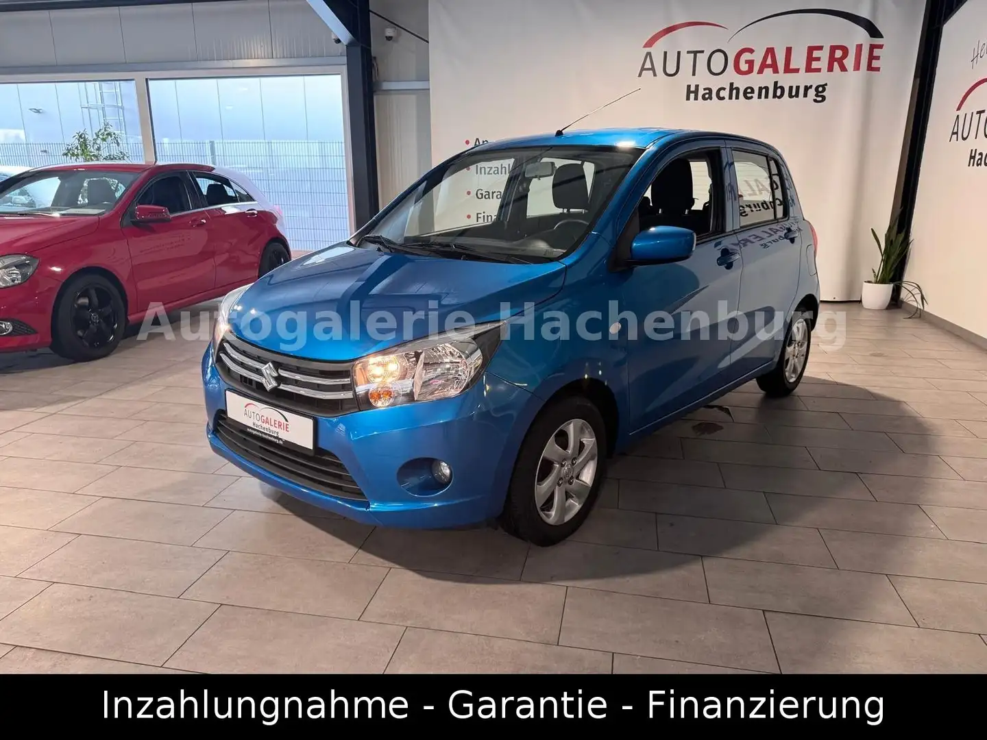Suzuki Celerio Basis/8-fach bereift/GARANTIE/EU6 Blau - 1