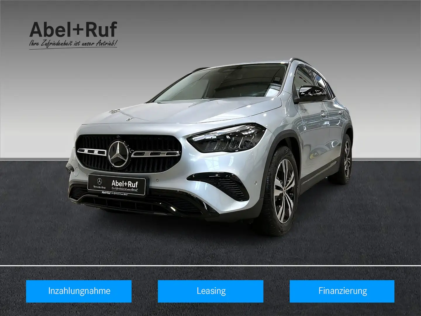 Mercedes-Benz GLA 200 PROGRESSIVE+LED+NIGHT+TotW+LrHz+AHK+360° Silber - 1