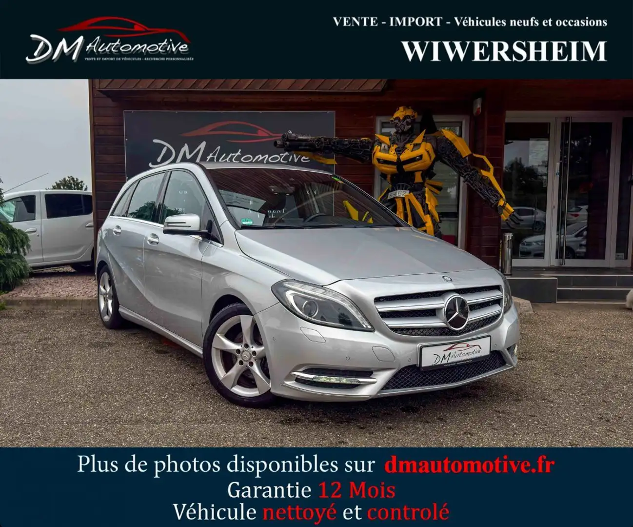 Mercedes-Benz B 180 Sports Tourer (2) 1.6 180 Avangarde BlueEFFICIENCY Gris - 1