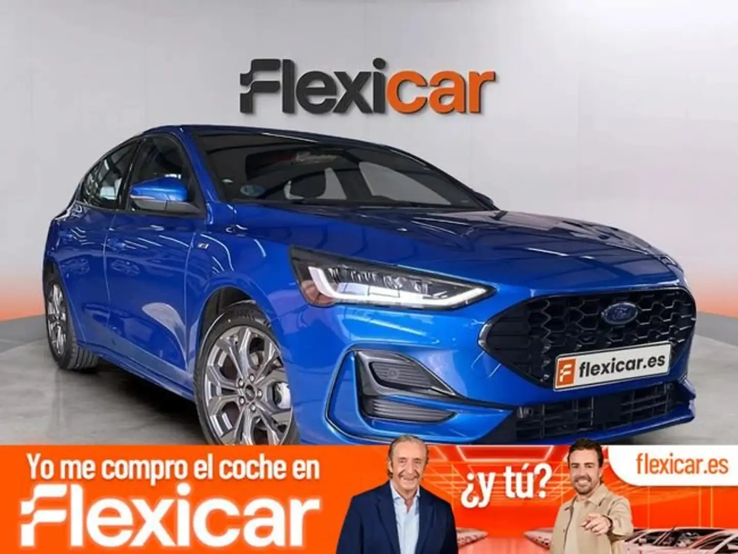 Ford Focus 1.0 Ecoboost MHEV 114kW ST-Line Azul - 1