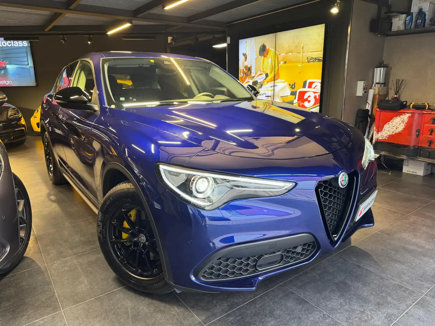 Alfa Romeo Stelvio Stelvio 2020 2.2 t Sprint Q4 190cv auto Blauw - 2