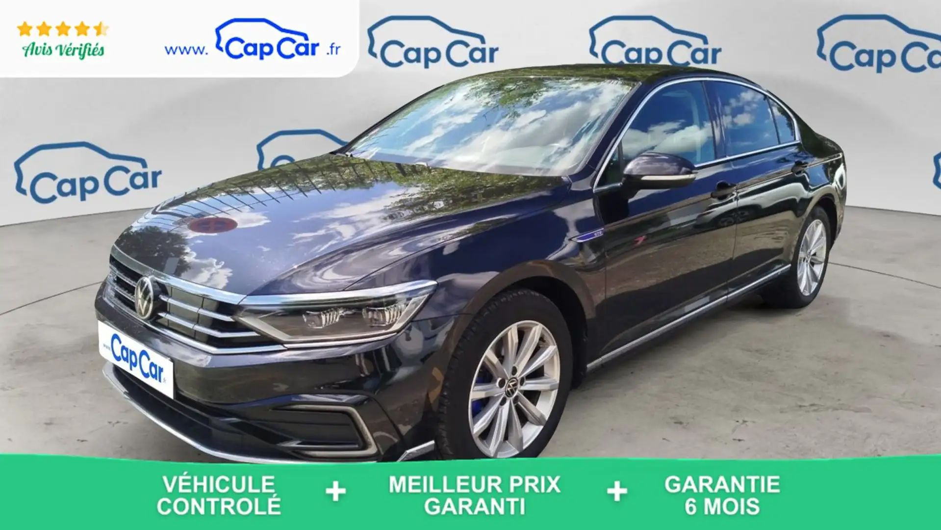 Volkswagen Passat VIII 1.4 TSI 218 DSG6 GTE - Automatique Noir - 1