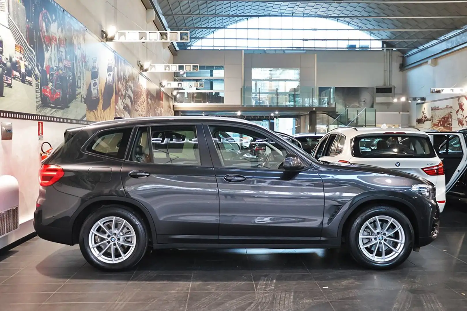 BMW X3 sDrive18d 48V Business Advantage - PELLE-T./TELEC. Grigio - 2
