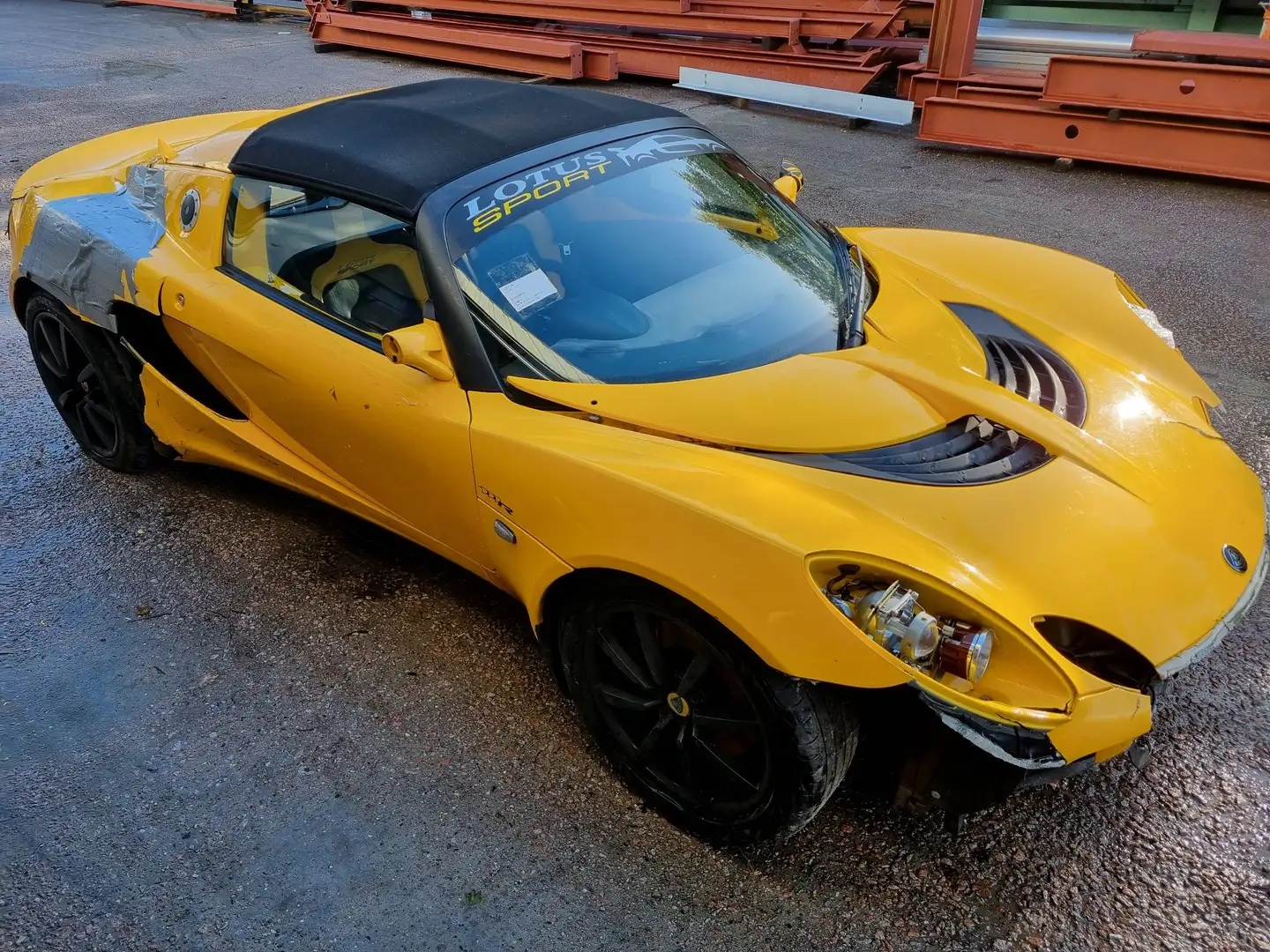 Lotus Elise 111R Project / Unfall / Damage Geel - 1