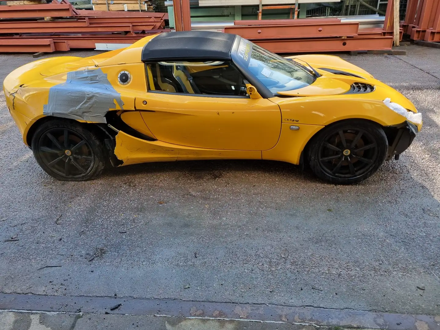 Lotus Elise 111R Project / Unfall / Damage Geel - 2