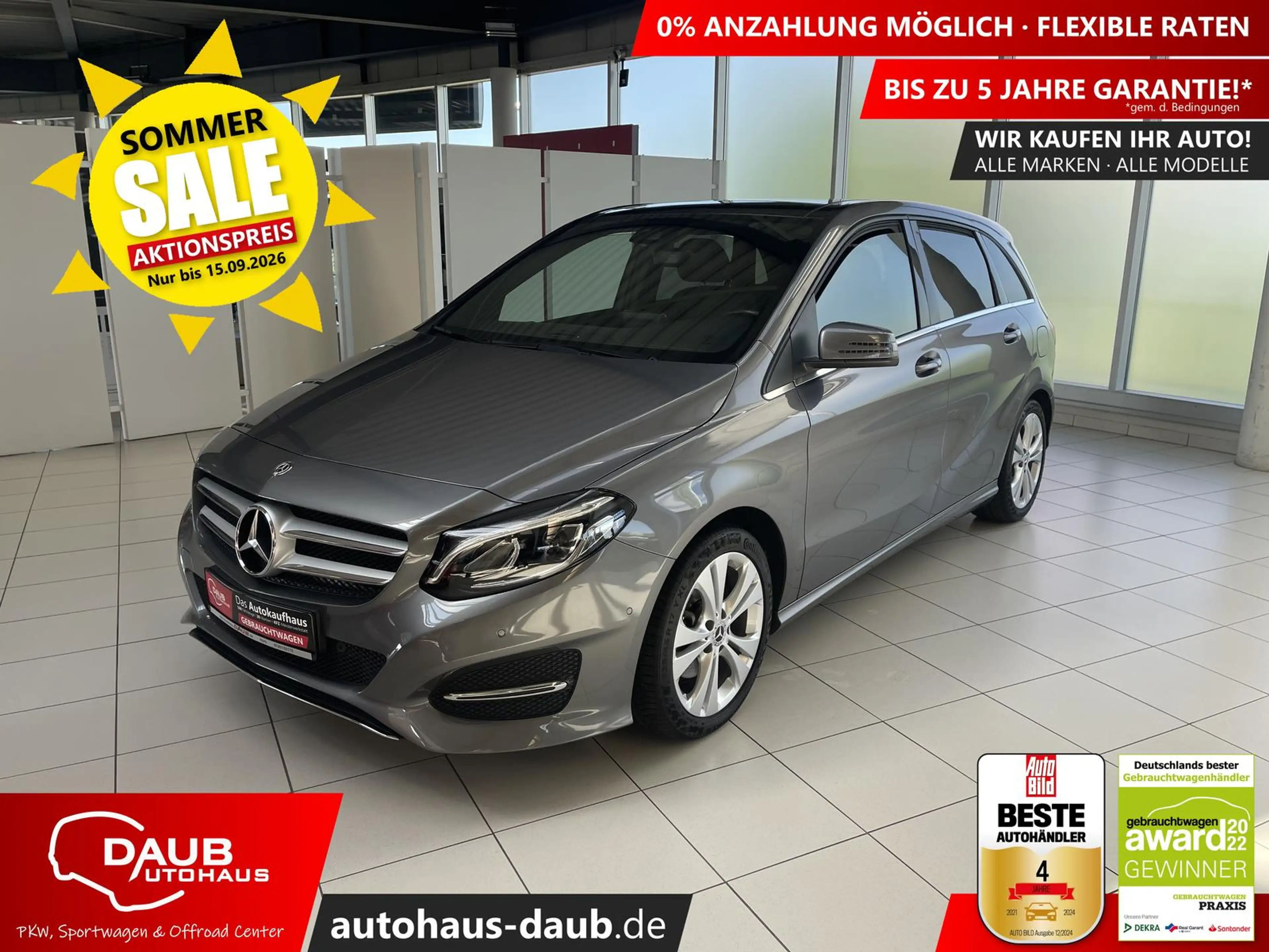 Mercedes-Benz B 220 CDI/d 4Matic Urban Style Edition+DCT+Pano+