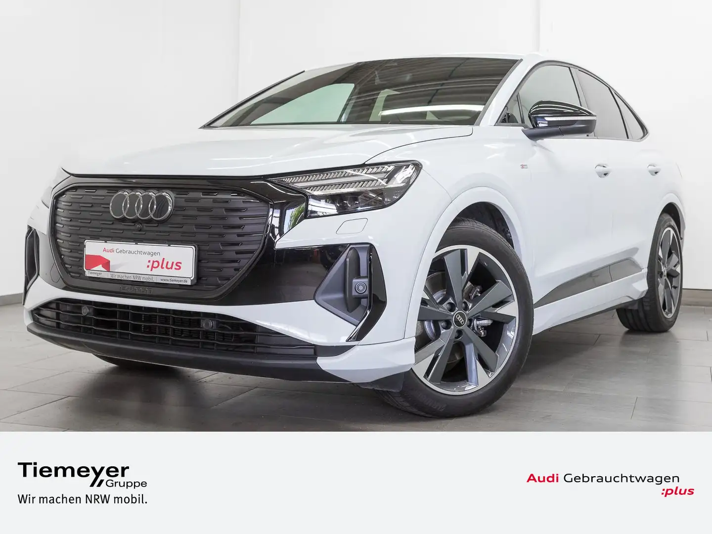Audi Q4 e-tron Sportback 35 2x S LINE MATRIX NAVI+ SO Weiß - 1