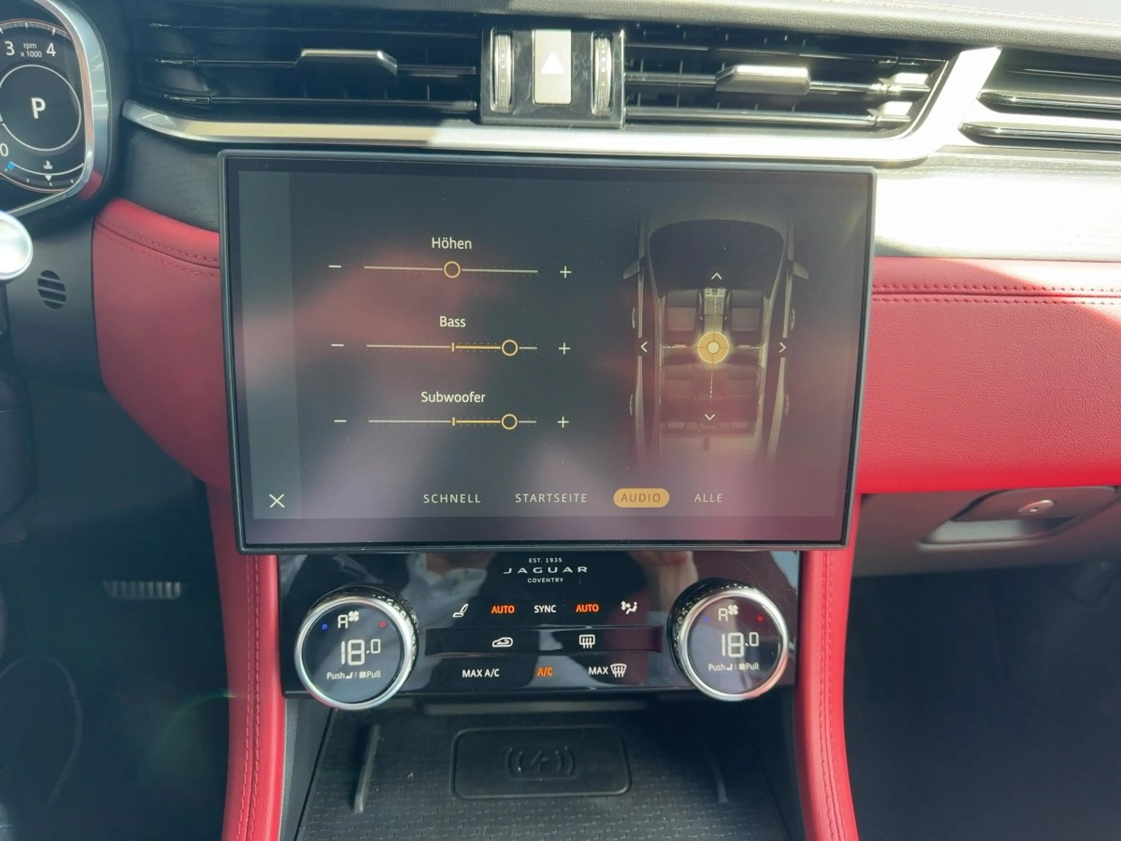 Jaguar F-Pace P400 AWD R-Dynamic HSE 360-CAM ACC CAM LED TWA — photo 13